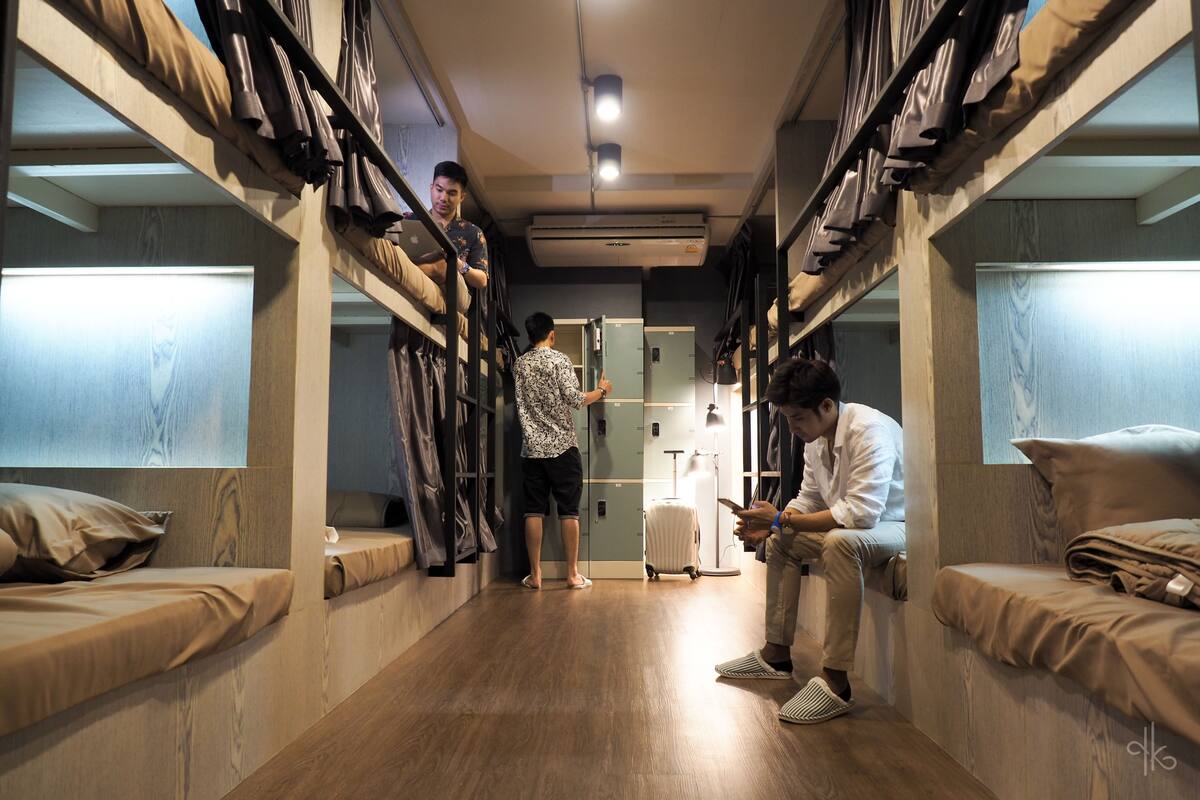 standard shared dormitory, multiple beds, balcony | desk, free wifi