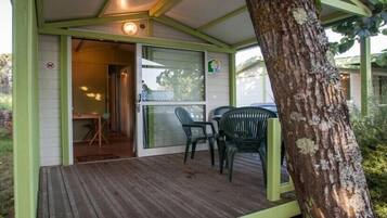 Standaard bungalow (Verde) | Terras