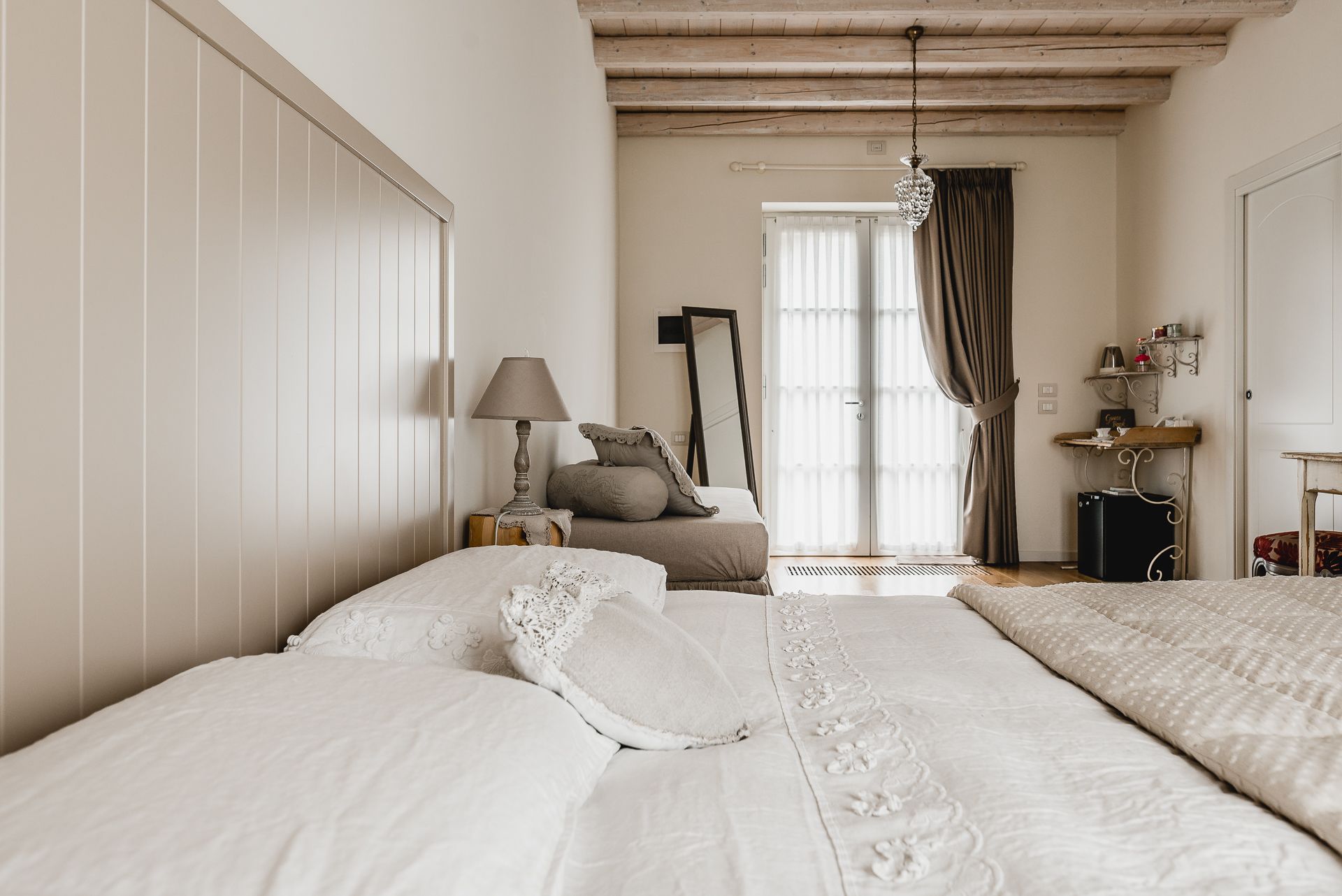 Suite Junior, vista giardino | Biancheria in cotone egiziano, biancheria da letto di alta qualità