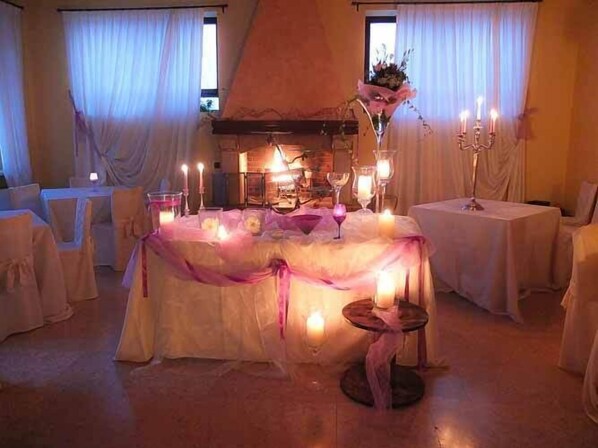 Indoor wedding