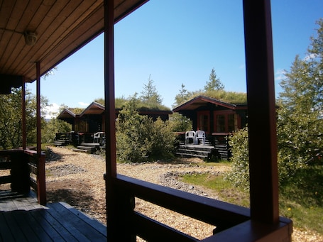 Exterior. Stóra Sandfell Rooms and Cottages
