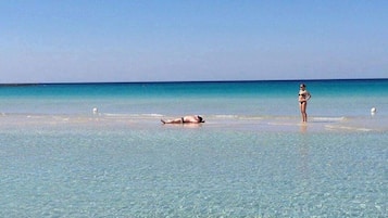 På stranden, liggestole