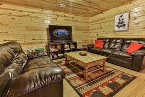 Fireplace, DVD player