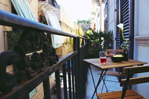 Romantic Triple Room, Multiple Beds, City View | Balcony view - Panormos Suite (Palermo)