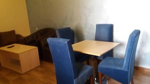 Spiseområde på rommet