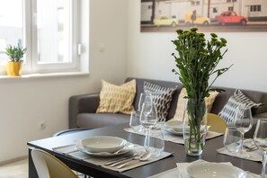 Luxury Apartment, City View | Living area | Smart TV, Netflix - Lux Private Guest Suite Superb Location (Split)