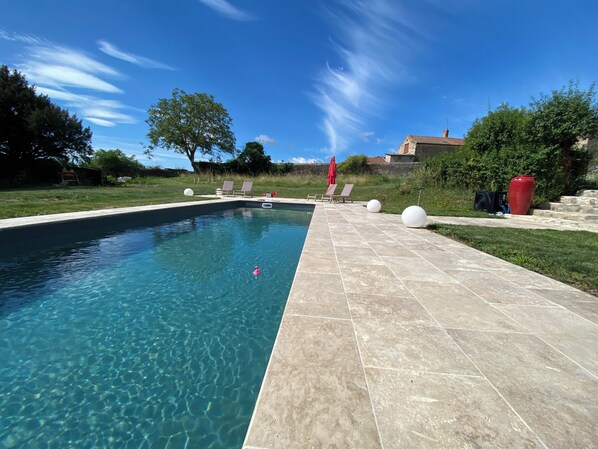 Seasonal outdoor pool