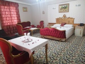 Royal Suite, 1 Double Bed | Living area | LCD TV