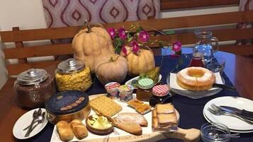 Petit déjeuner continental compris tous les jours