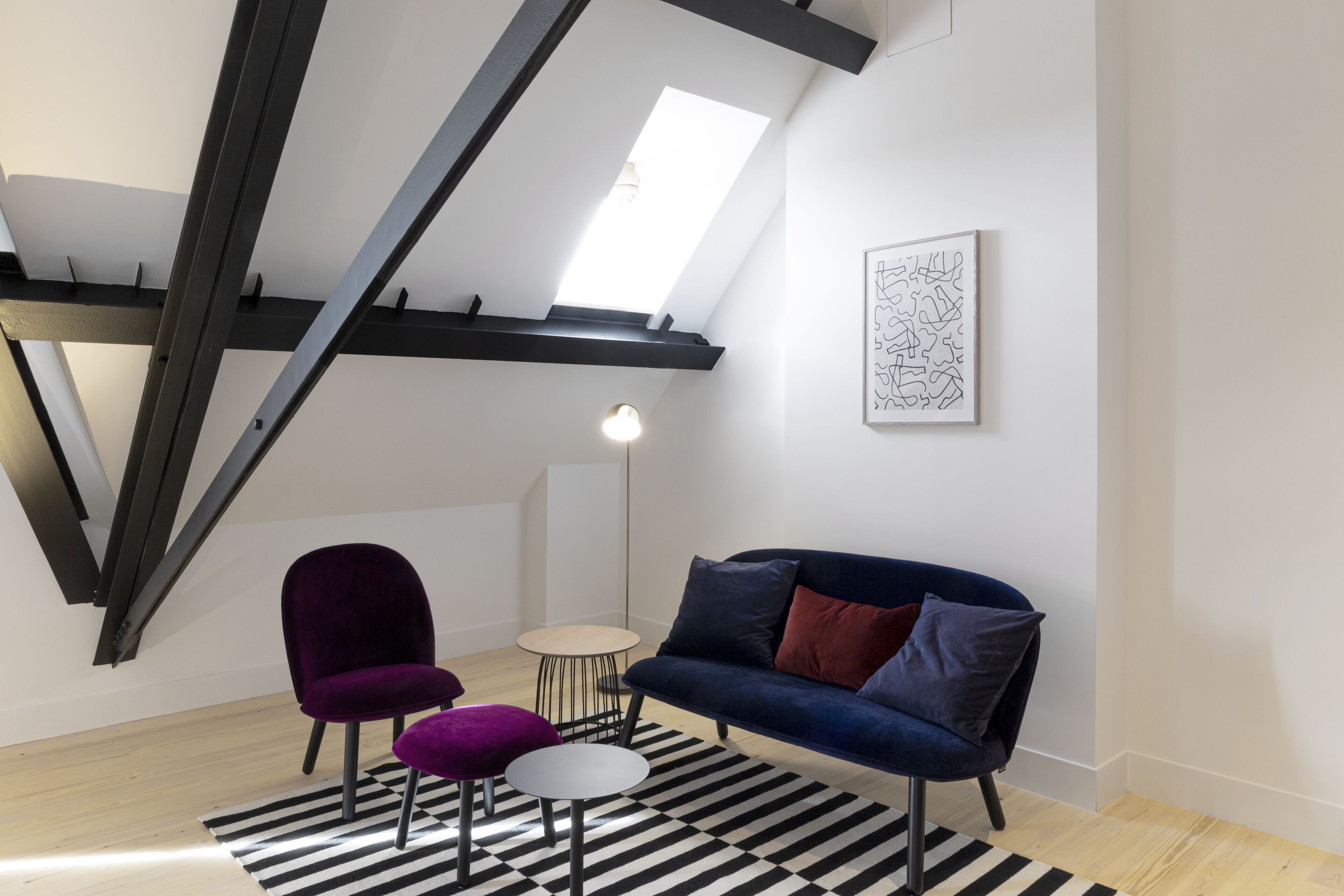 suite | free minibar items, in-room safe, desk, blackout curtains