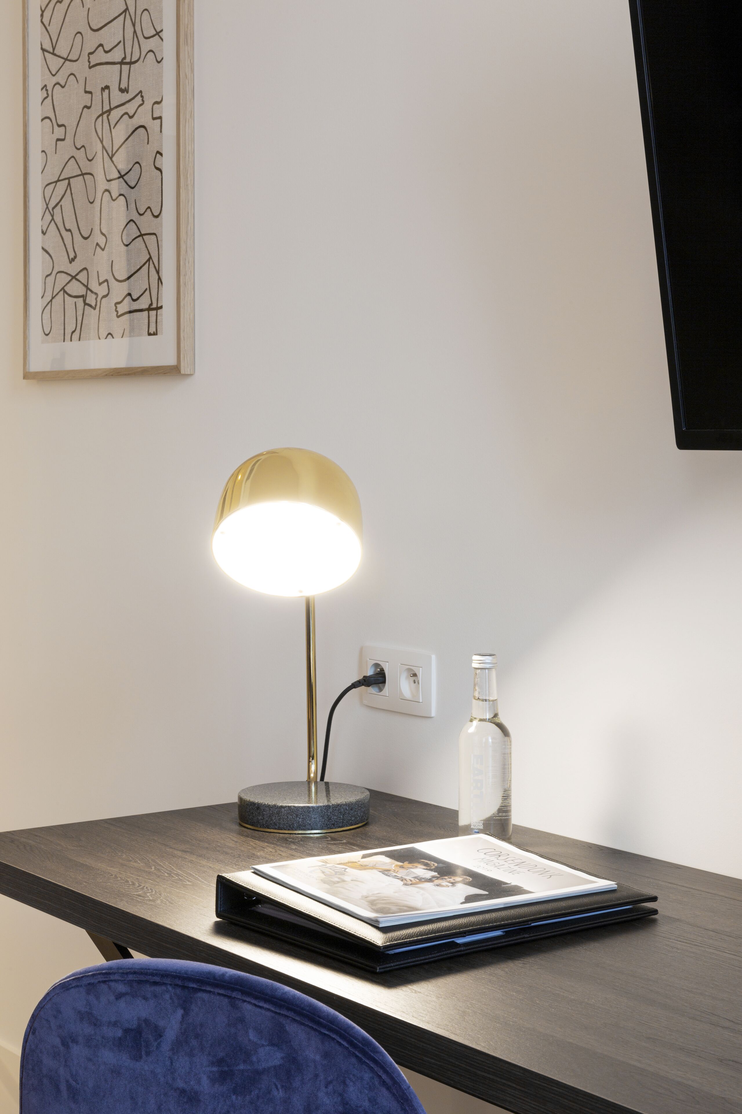 classic double or twin room | free minibar items, in-room safe, desk, blackout curtains