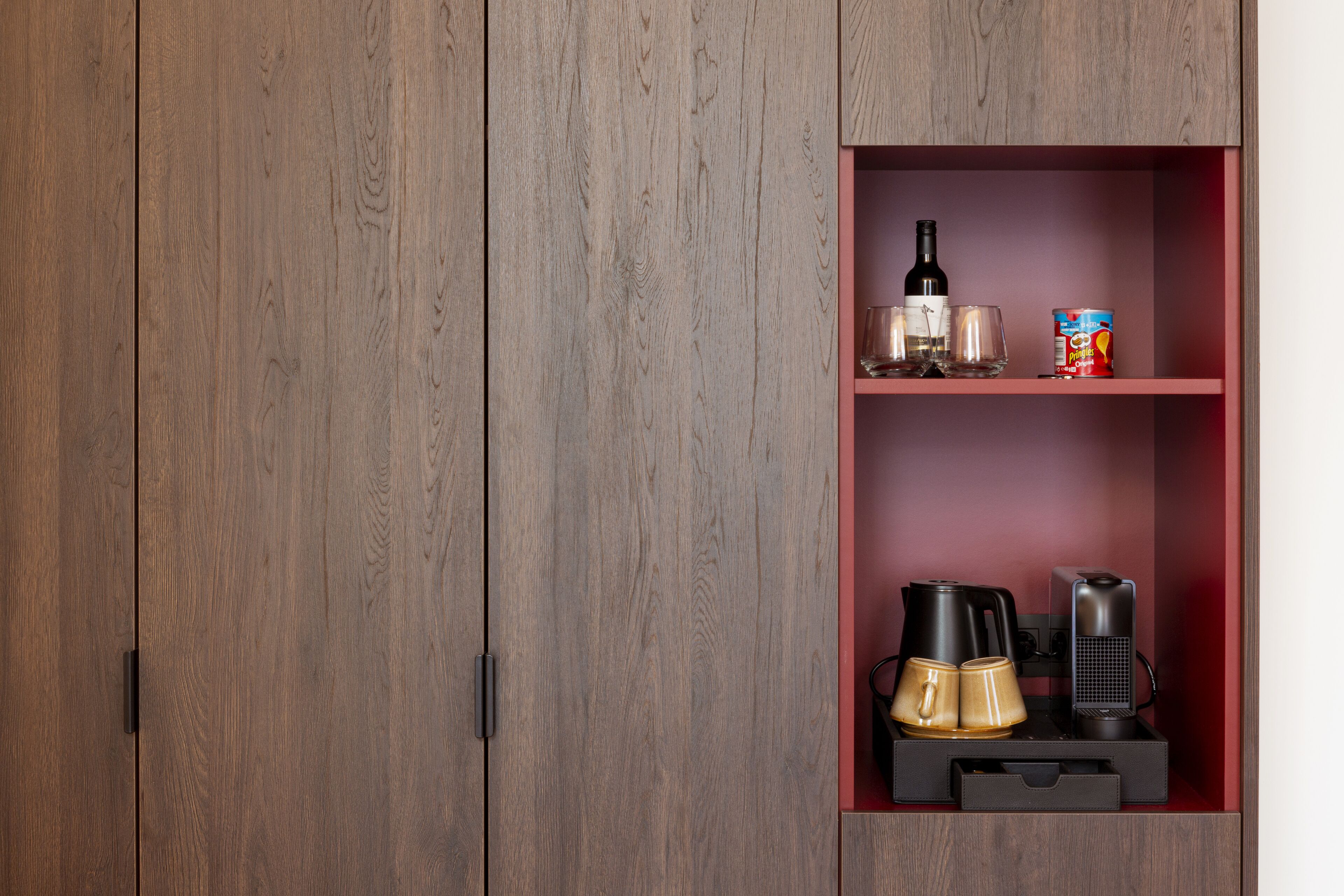 classic double or twin room | free minibar items, in-room safe, desk, blackout curtains