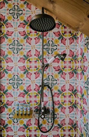 Suite | Bathroom | Hair dryer, bathrobes, slippers, towels - Hotel Saint Georges (Megeve)