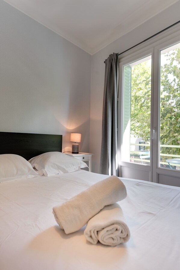 2 chambres, fer et planche Ă repasser, lit parapluie, Wi-Fi