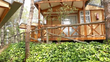 Bungalow (4 personas - Aire Acondicionado) | Terraza o patio