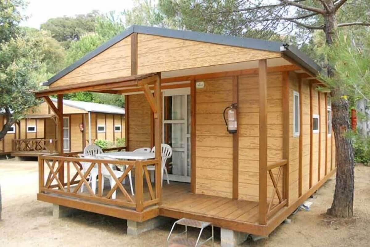 Bungalow (5 persons) | Terrace/patio