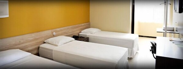 Minibar, desk, blackout drapes, free WiFi