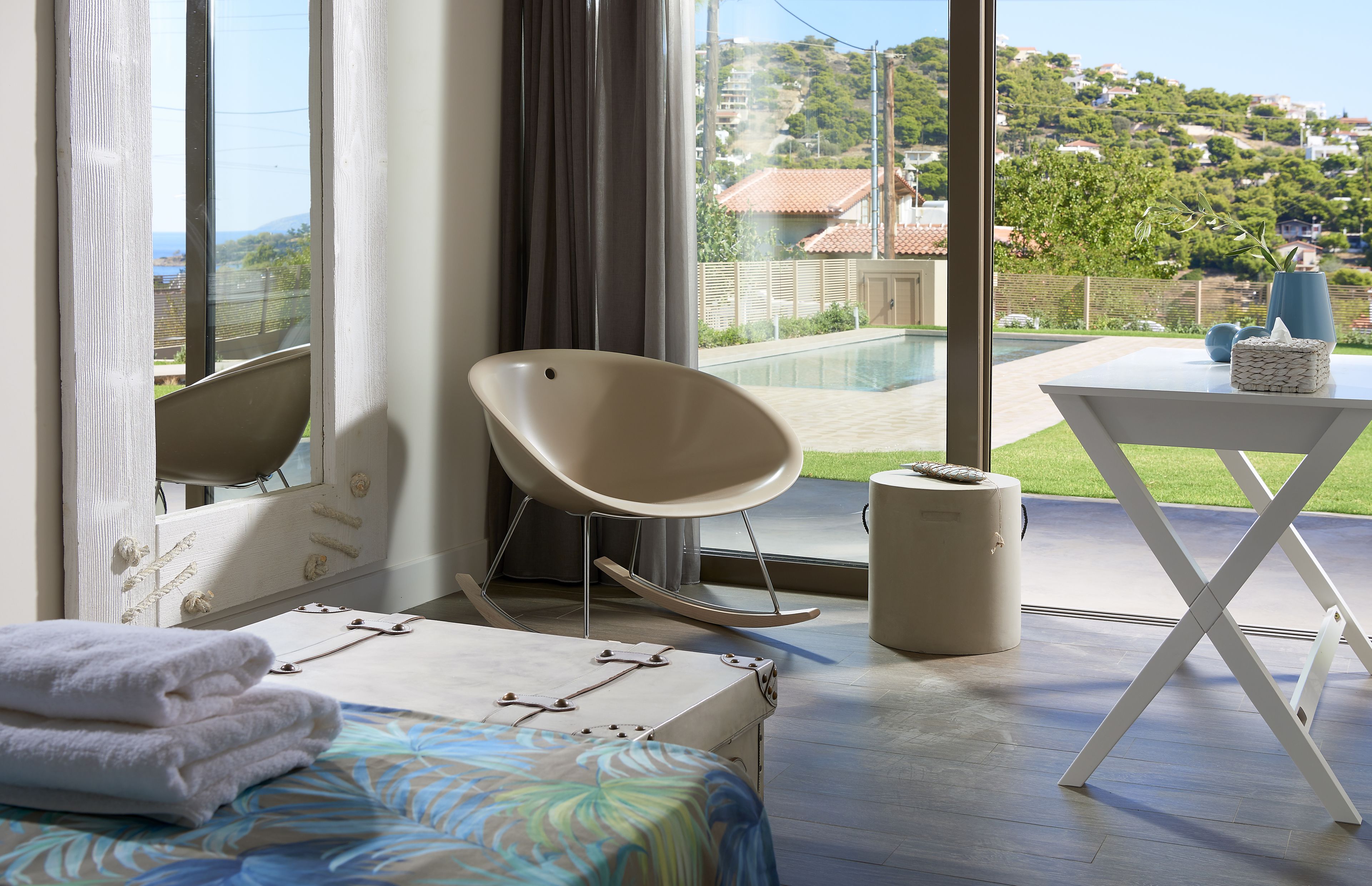 Lavender - Elaia Luxury Ground Floor Suite with Private Pool and Garden | Vista para o jardim