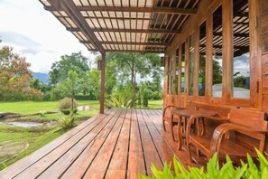 Bangalô clássico | Vista do quarto