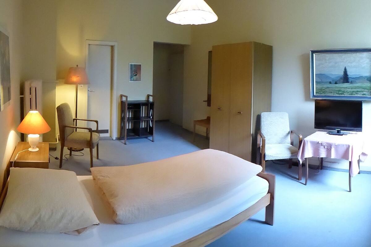 Habitación doble | Wifi gratis y ropa de cama