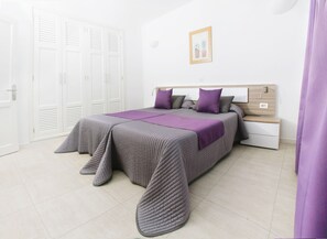 Blackout curtains, iron/ironing board, cots/infant beds, WiFi