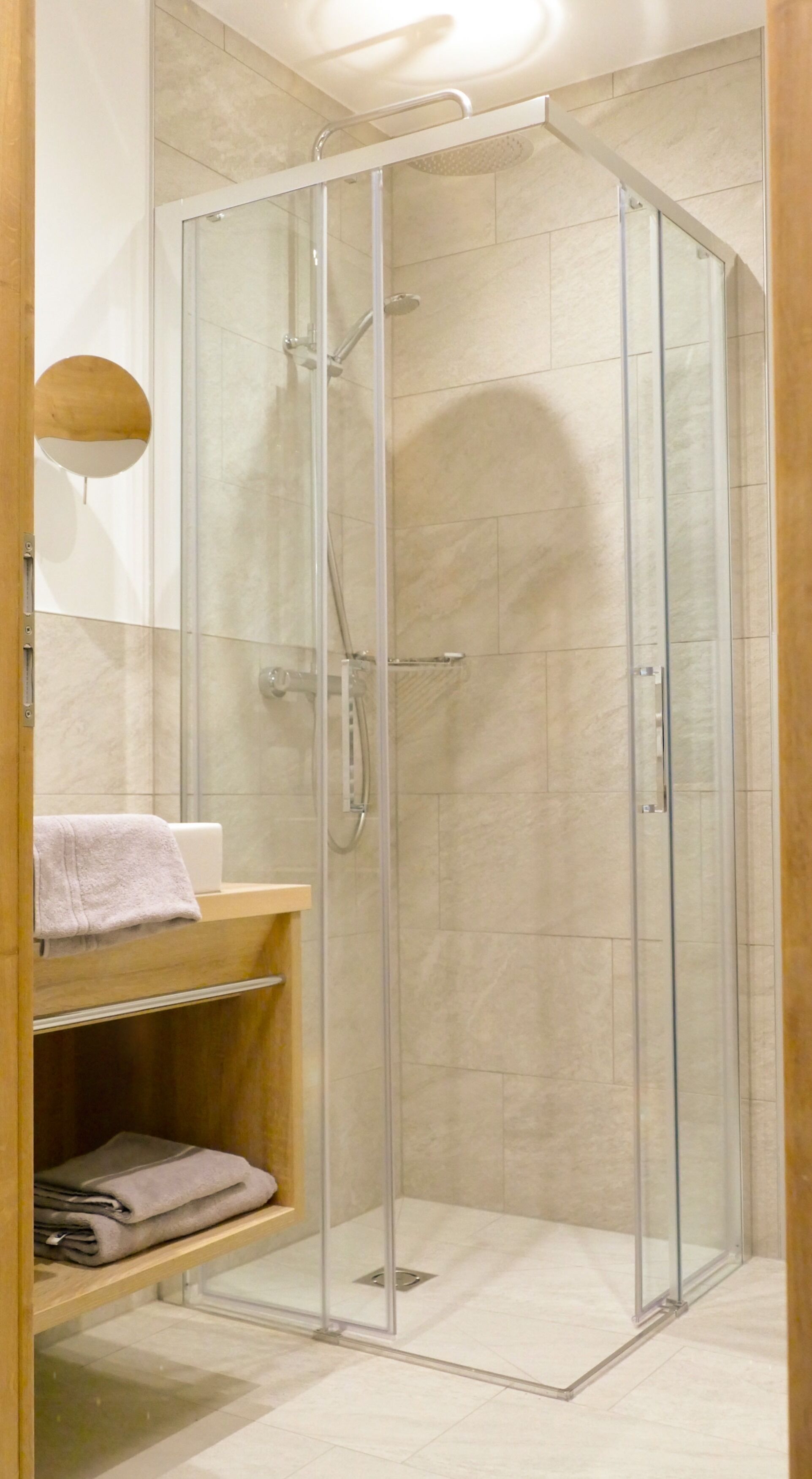 Dusche, Handtücher