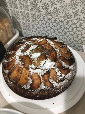 뷔페 아침 식사