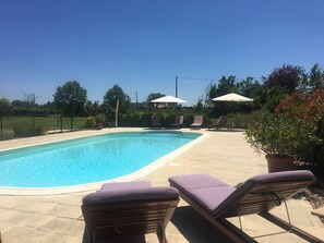 Una piscina climatizada