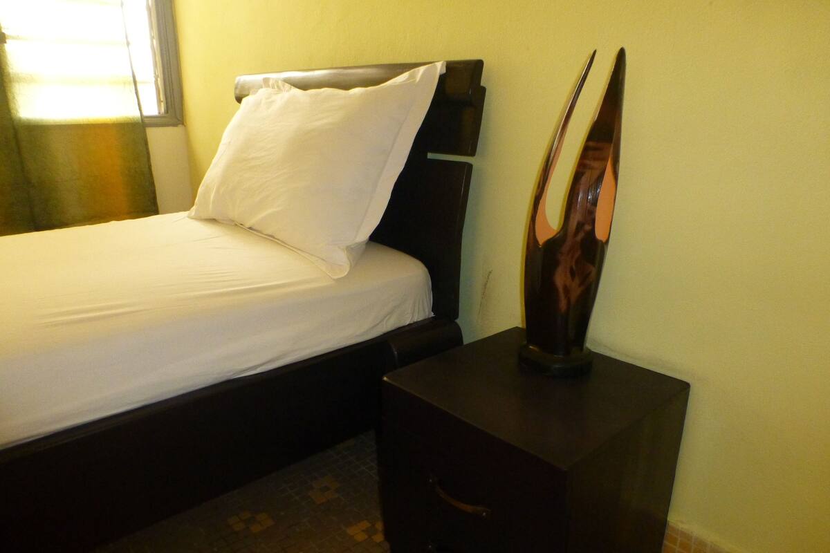 Laptop workspace, blackout drapes, rollaway beds (surcharge)