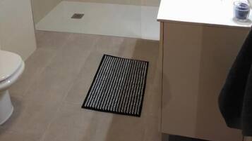 Een douche, gratis toiletartikelen, een haardroger, een bidet