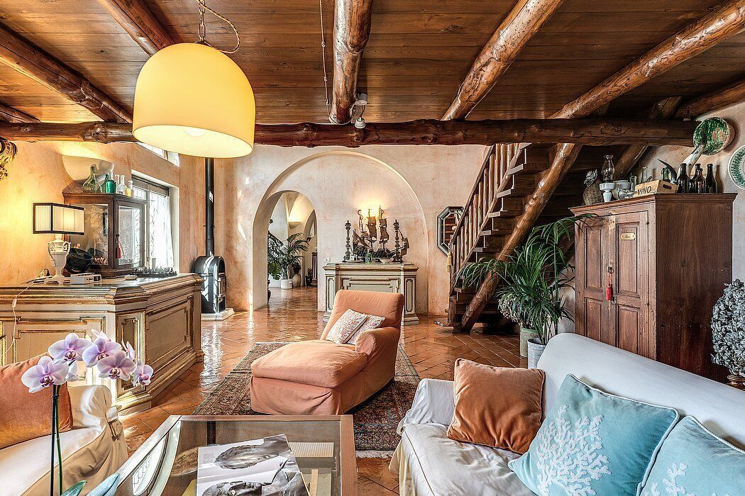 Villa Stile: A Splendid And Luminous Three-story Historical Villa Located On A Hillside, Facing The Sea, With Free Wi-fi. - Praiano