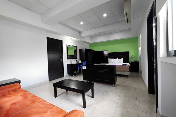 Deluxe Suite, 1 King Bed with Sofa bed | 1 bedroom, Egyptian cotton sheets, premium bedding, down comforters
