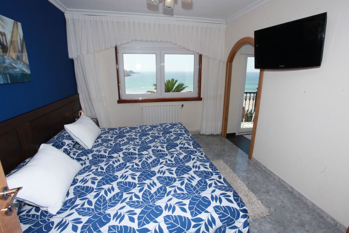 Tweepersoonskamer, uitzicht op zee | Gratis wifi