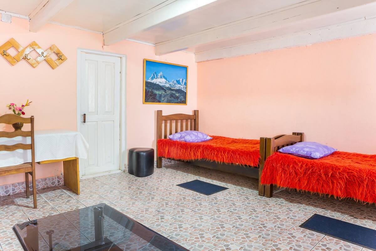 Desk, iron/ironing board, rollaway beds, free WiFi