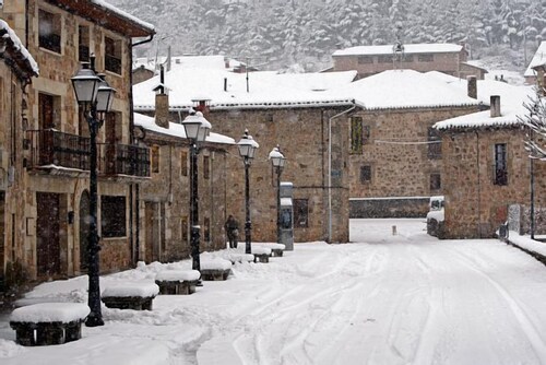 Apartment next to the Douro in the Sierra de Urbión for 4 people