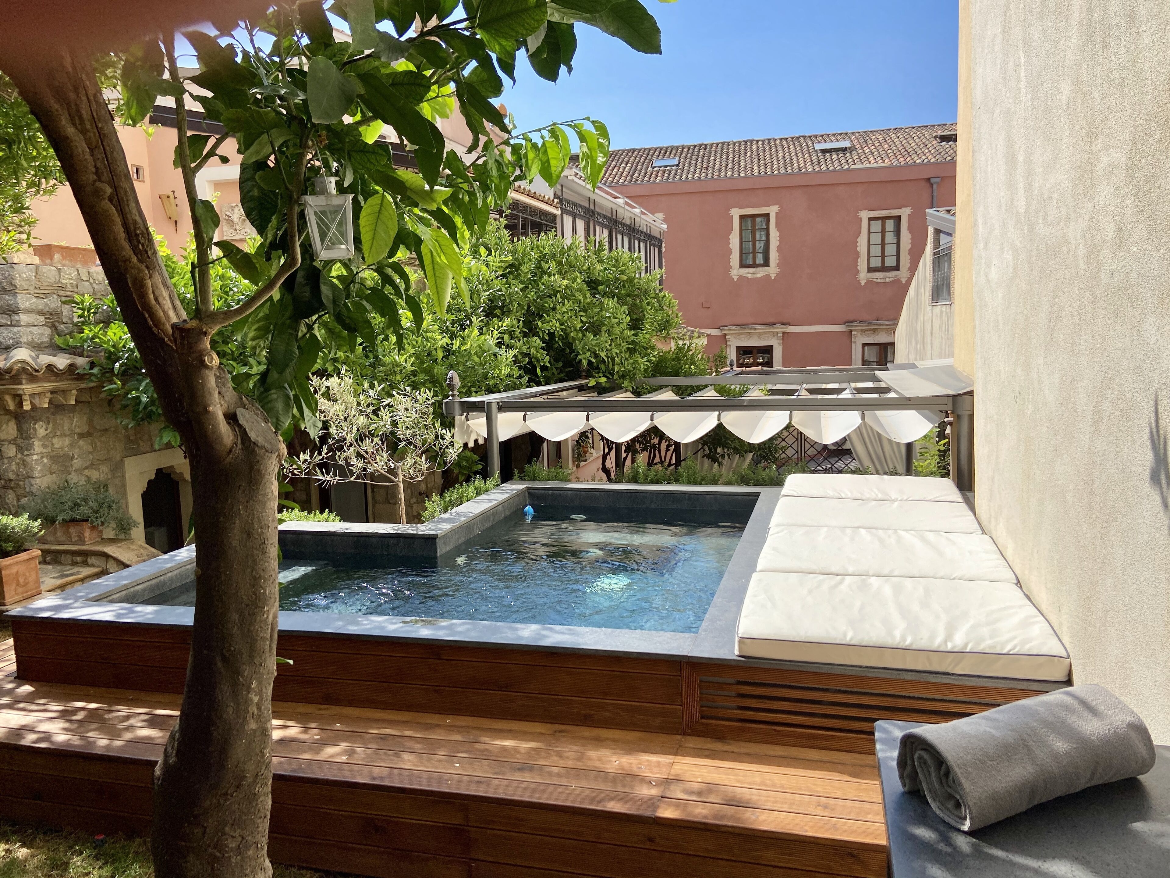 Idromassaggio all'aperto