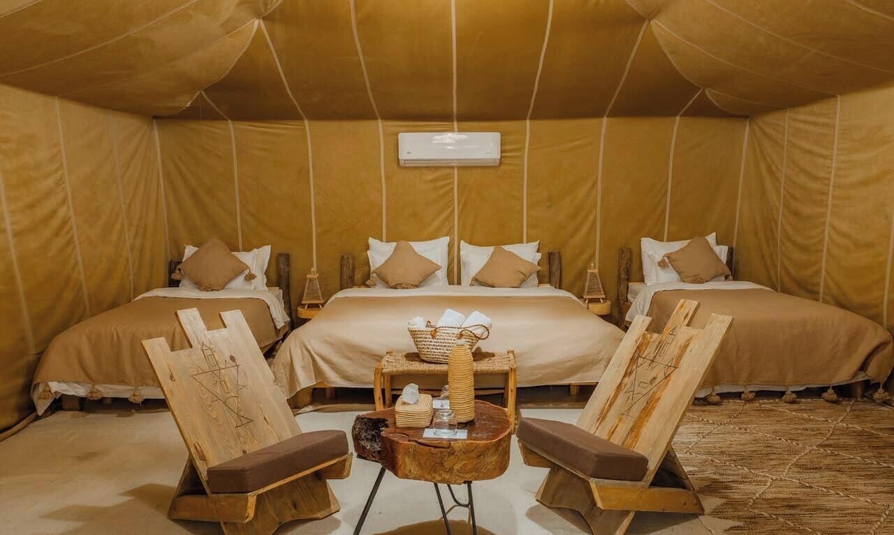 Family Tent | Premium bedding, minibar, in-room safe, blackout drapes