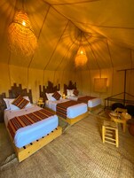 Deluxe Triple Room, 3 Twin Beds, Non Smoking, Mountainside | Premium bedding, minibar, in-room safe, individually decorated