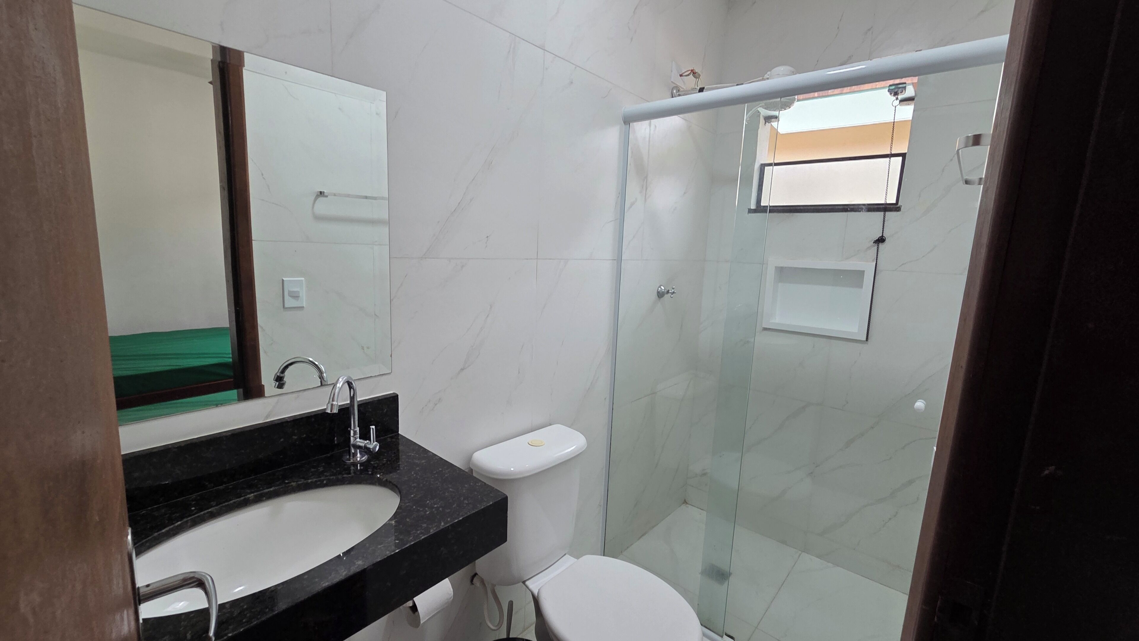 Apartamento estándar, 1 habitación, no fumadores, microondas (4 pessoas) | Baño | Ducha