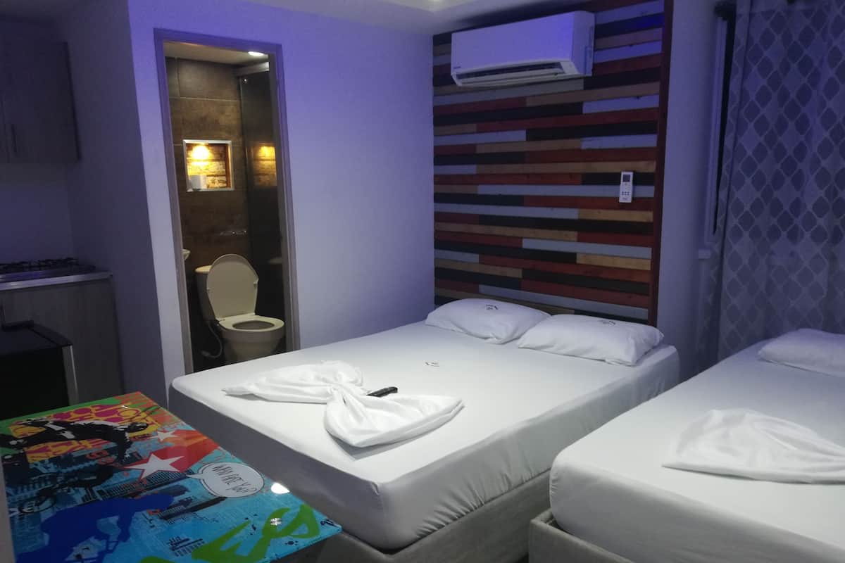 Premium bedding, free WiFi, individually decorated, bed sheets
