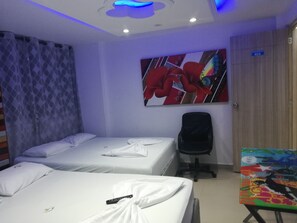 Studio, 2 Double Beds | Premium bedding, individually decorated, free WiFi, bed sheets - Apartaestudios Tocore (Santa Marta)