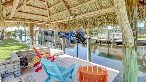 House (1453 Viking Ct) | Exterior - SE Cape Coral Pool Home With Boat Dock (Cape Coral)