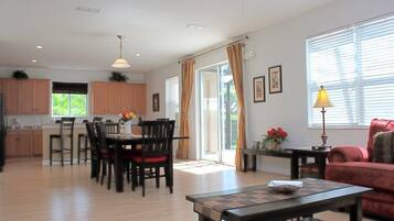 Villa, Multiple Beds, Private Pool, Pool View | Living area | TV