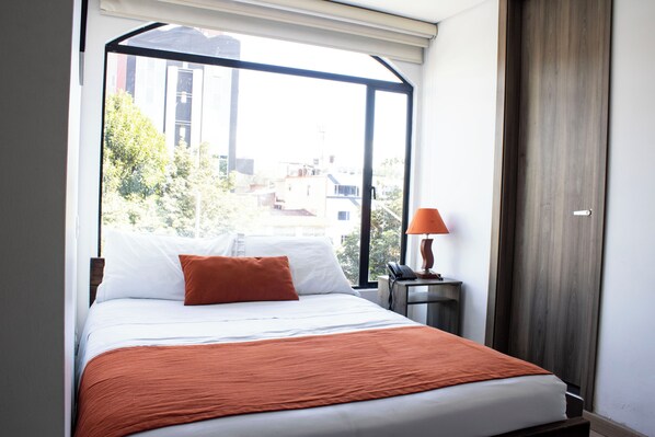 Double Room, 1 Double Bed | Premium bedding, free WiFi, bed sheets - Hotel Portal de los Andes (Bogotá)