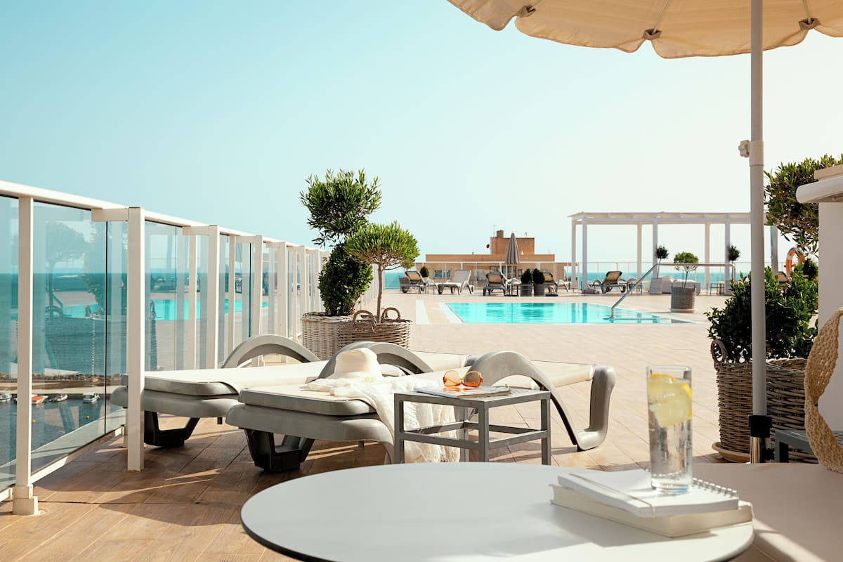 Superior Twin Room Roof Top Sea View H12XRT | Terrasse/patio