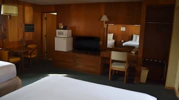 Deluxe Double Room, 2 Queen Beds | Individually furnished, desk, free WiFi, bed sheets