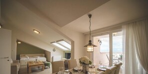 Dining - Stylish apartment Luce 3***** by the sea on Krk (Malinska)