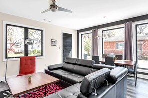 TV - New Modern Home near Atlantic Station -- Main Floor Unit (Atlanta)