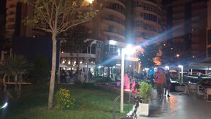 Front of property - evening/night - Luxury Apartment (Vlorë)