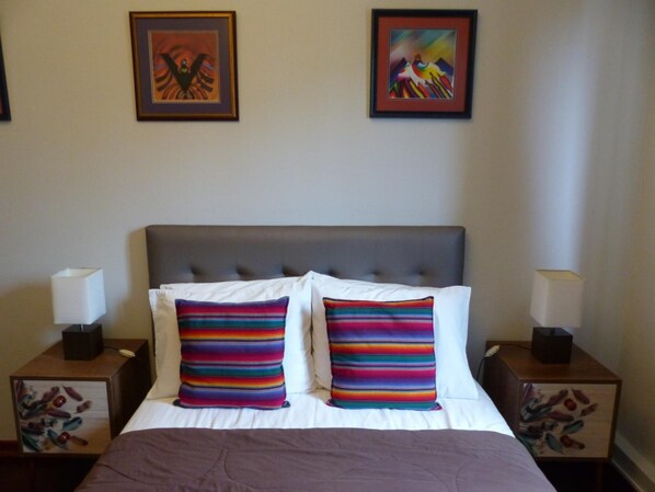 Desk, iron/ironing board, free WiFi, bed sheets